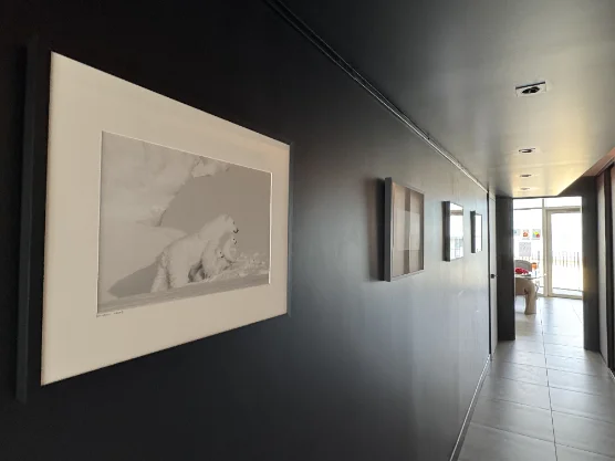 Detalhe do interior da penthouse Annecy74